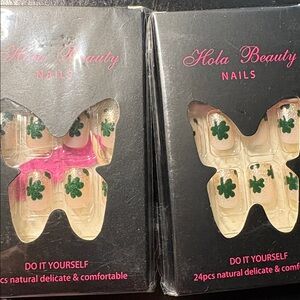 Two (2) Sets of Press on Nails